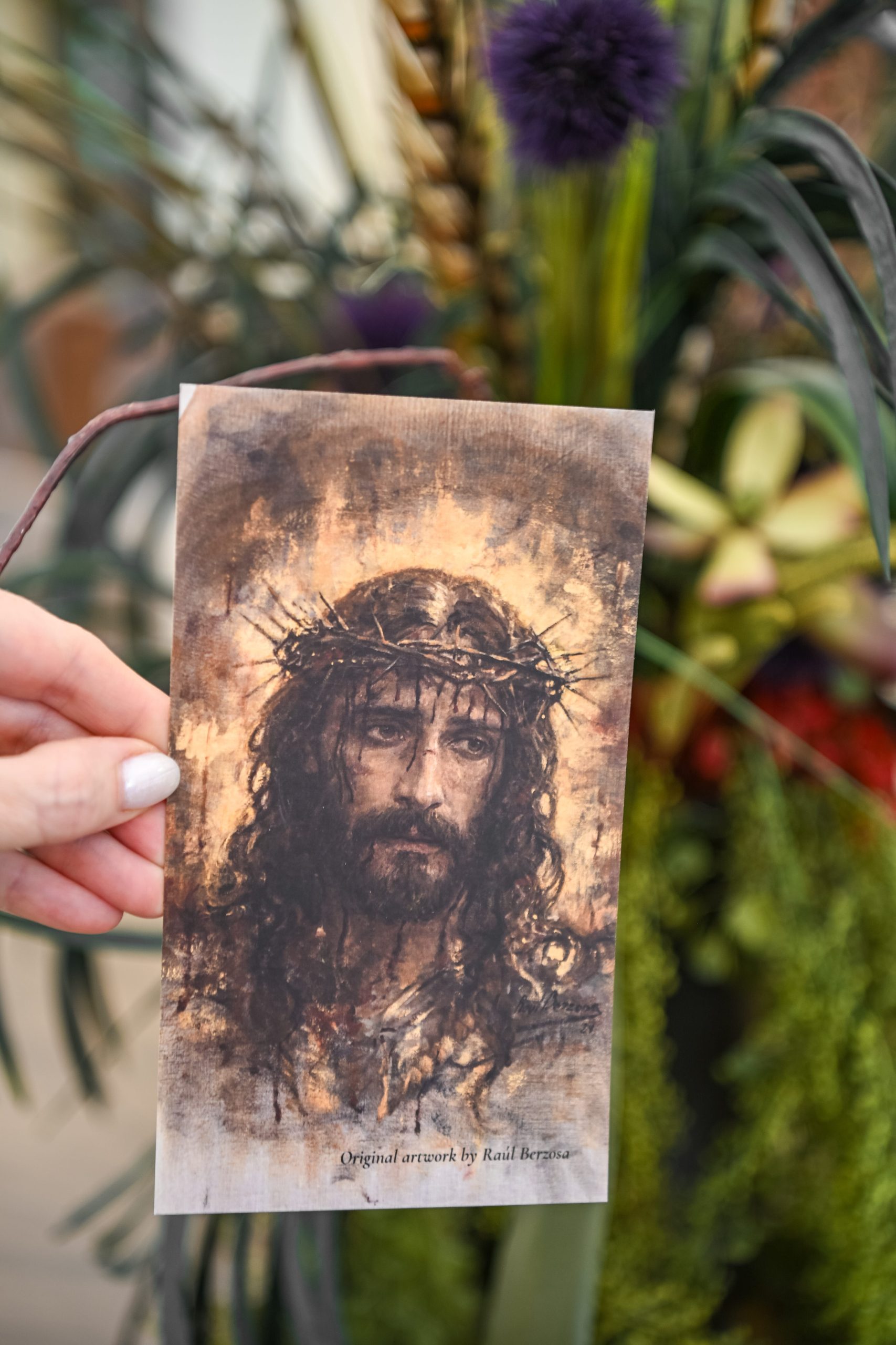 Trust Me Sacred Art Prayer Card<p>